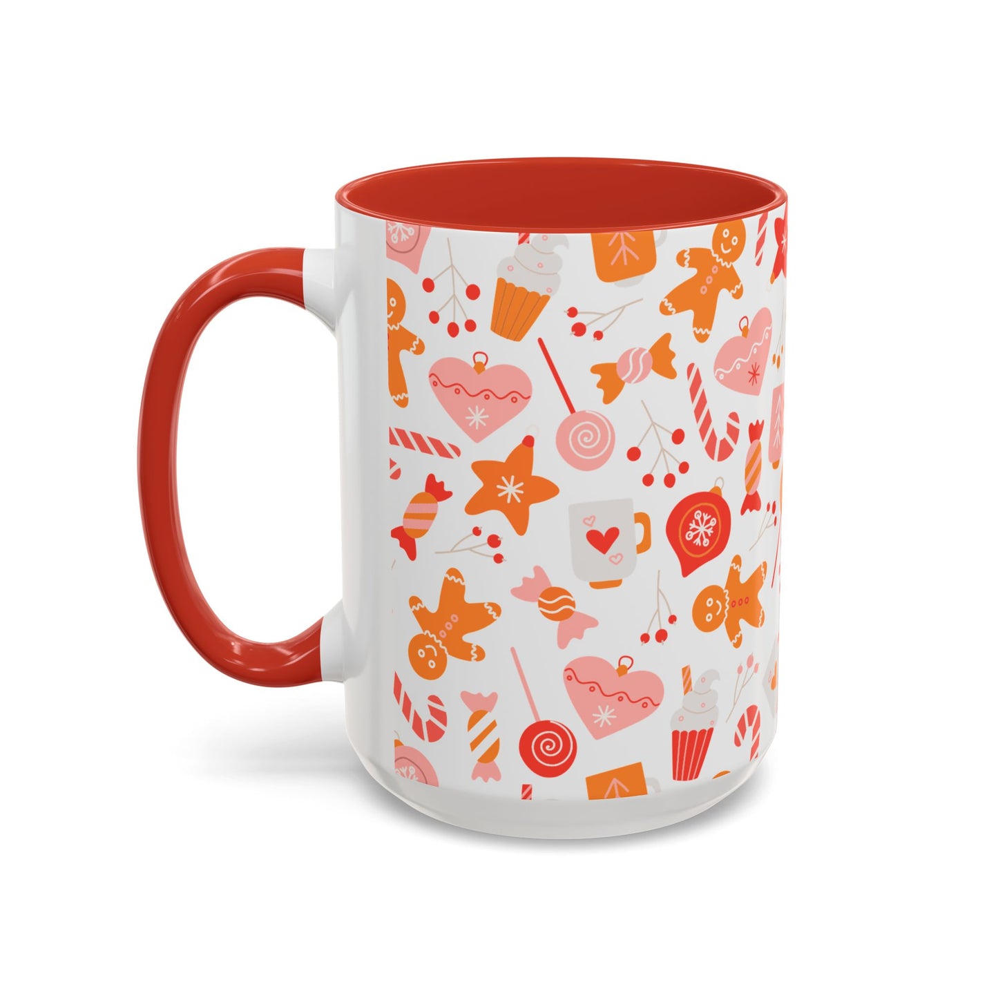 Christmas Accent Coffee Mug (11, 15oz)