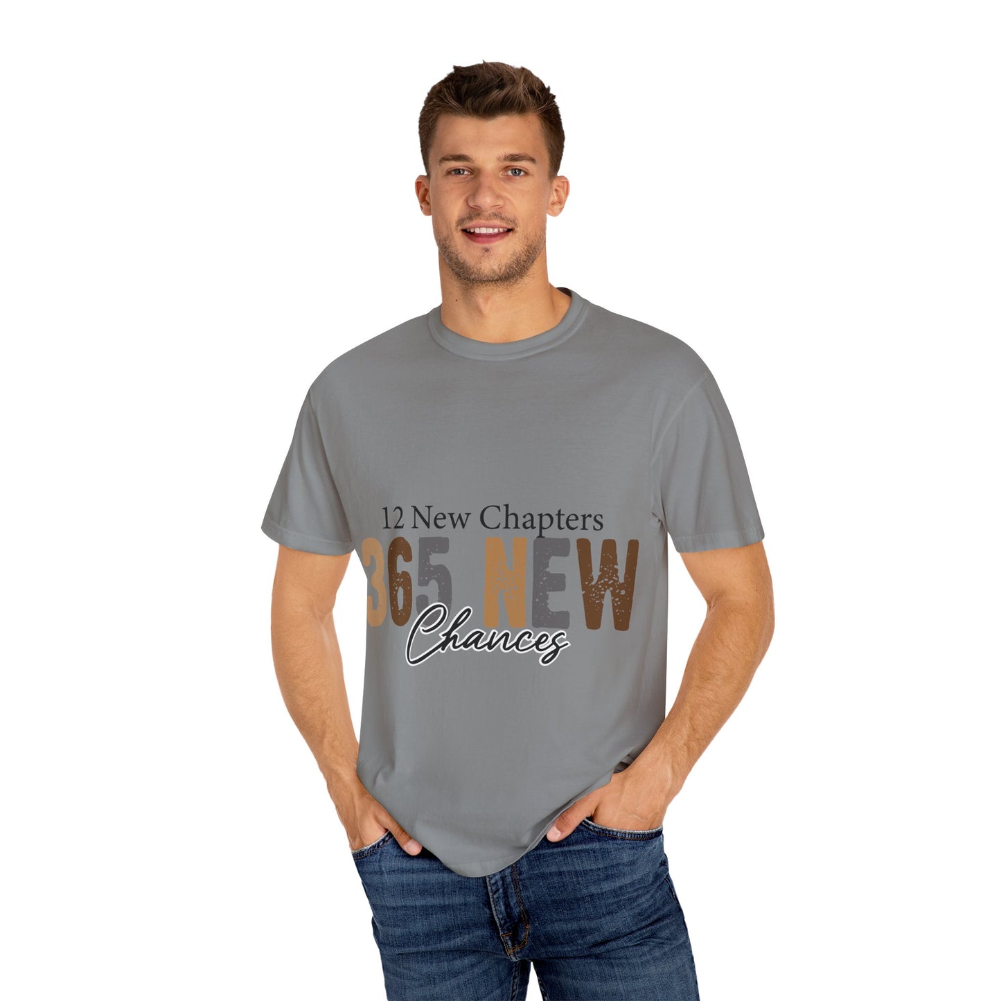 New Year Unisex Garment-Dyed T-shirt