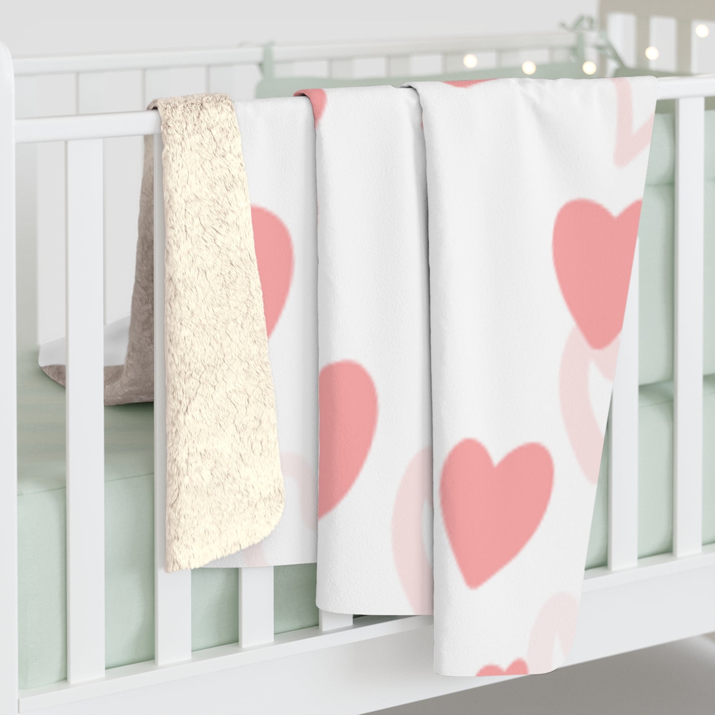 Valentines Sherpa Fleece Blanket