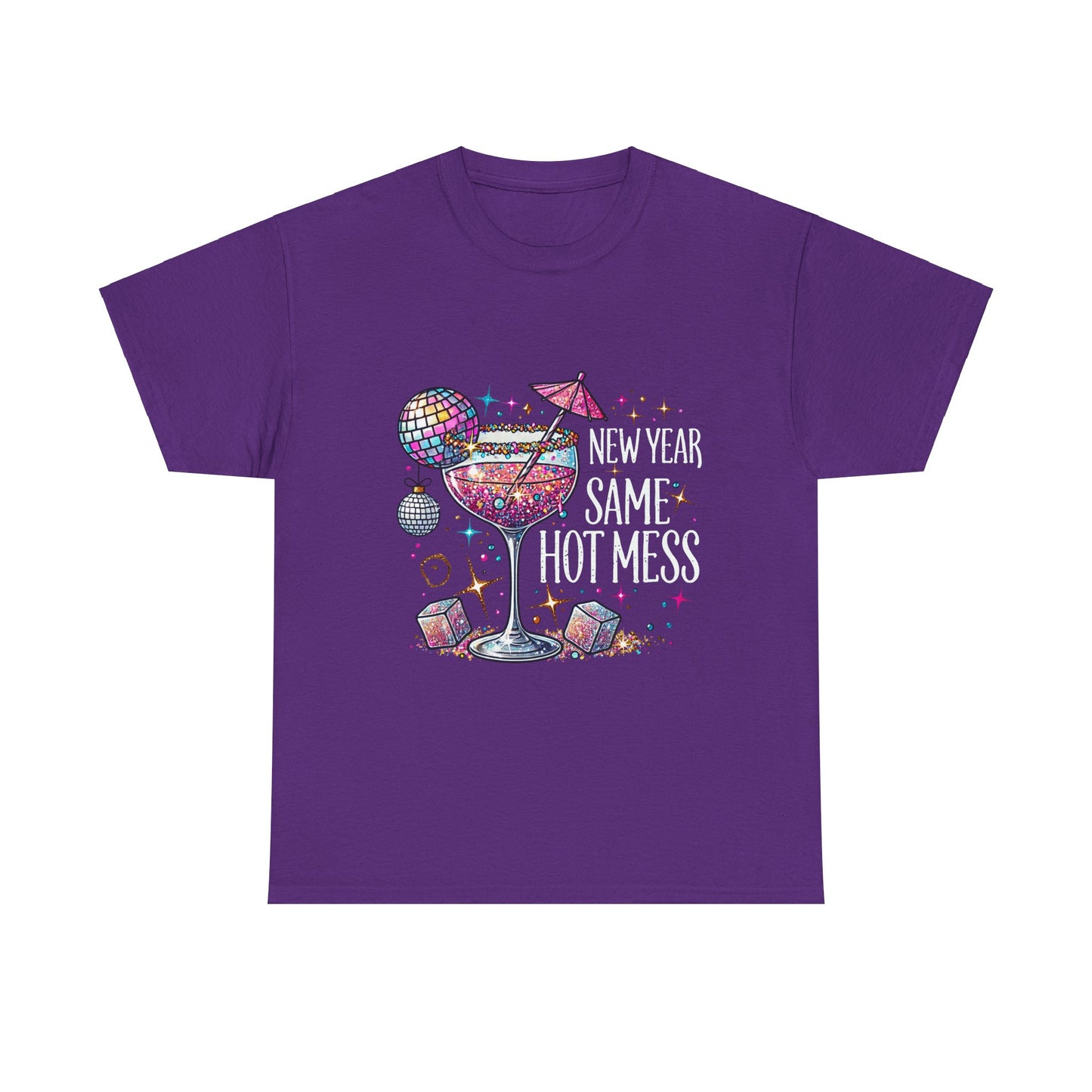 New Year Unisex Heavy Cotton Tee