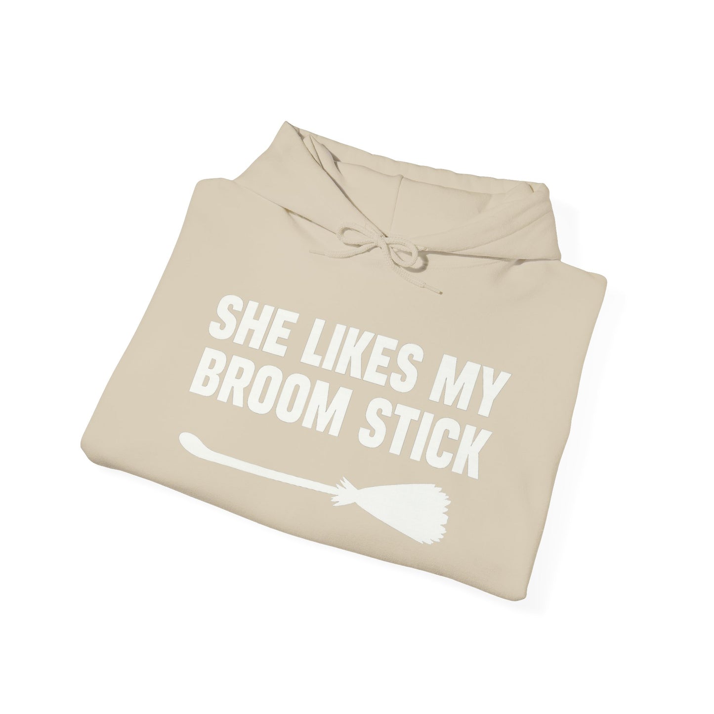 Funny Broomstick Sweatshirt for Witch Lovers, Halloween Hoodie, Unique Gift for Her, Cozy Unisex Sweater, Spooky Apparel