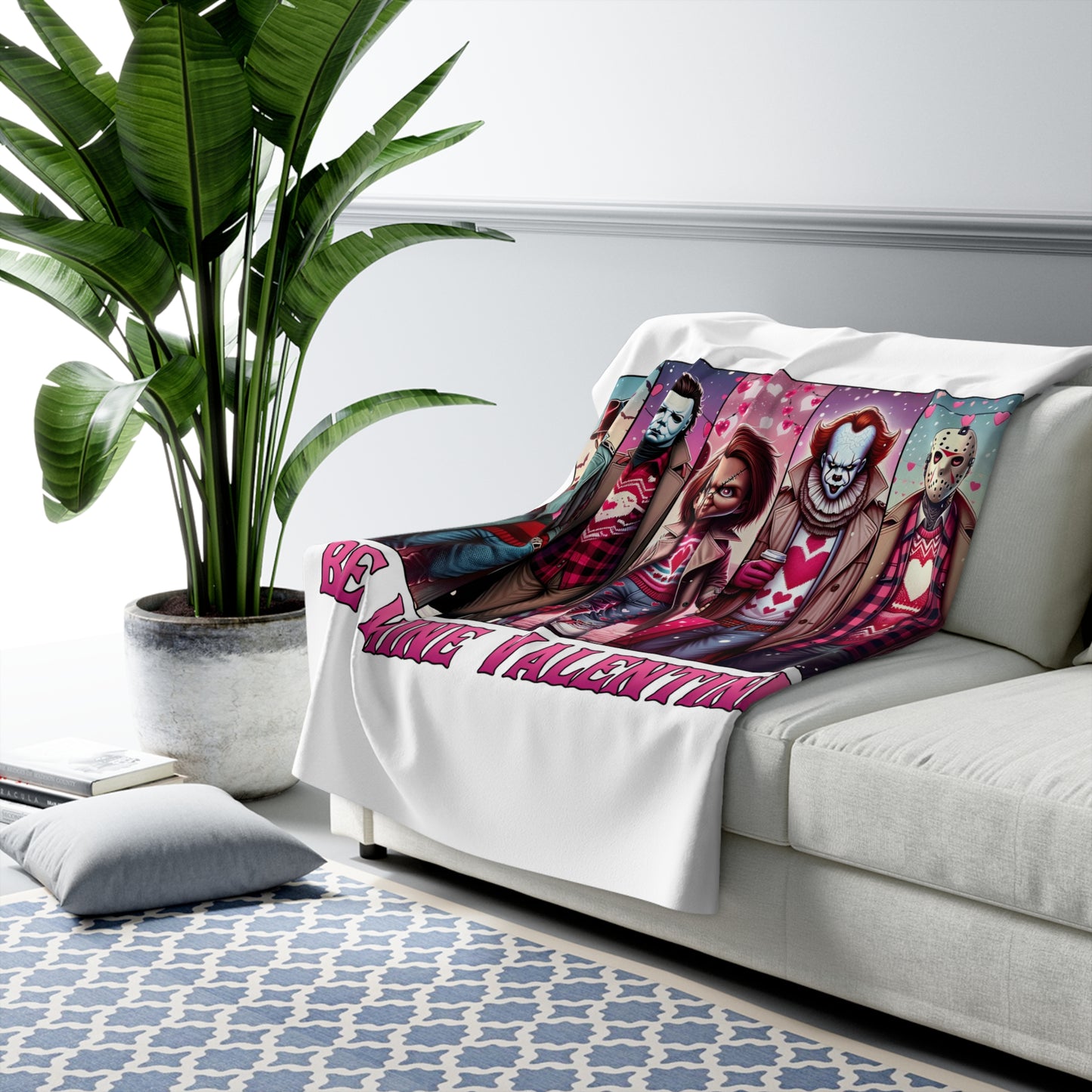 Valentines Sherpa Fleece Blanket