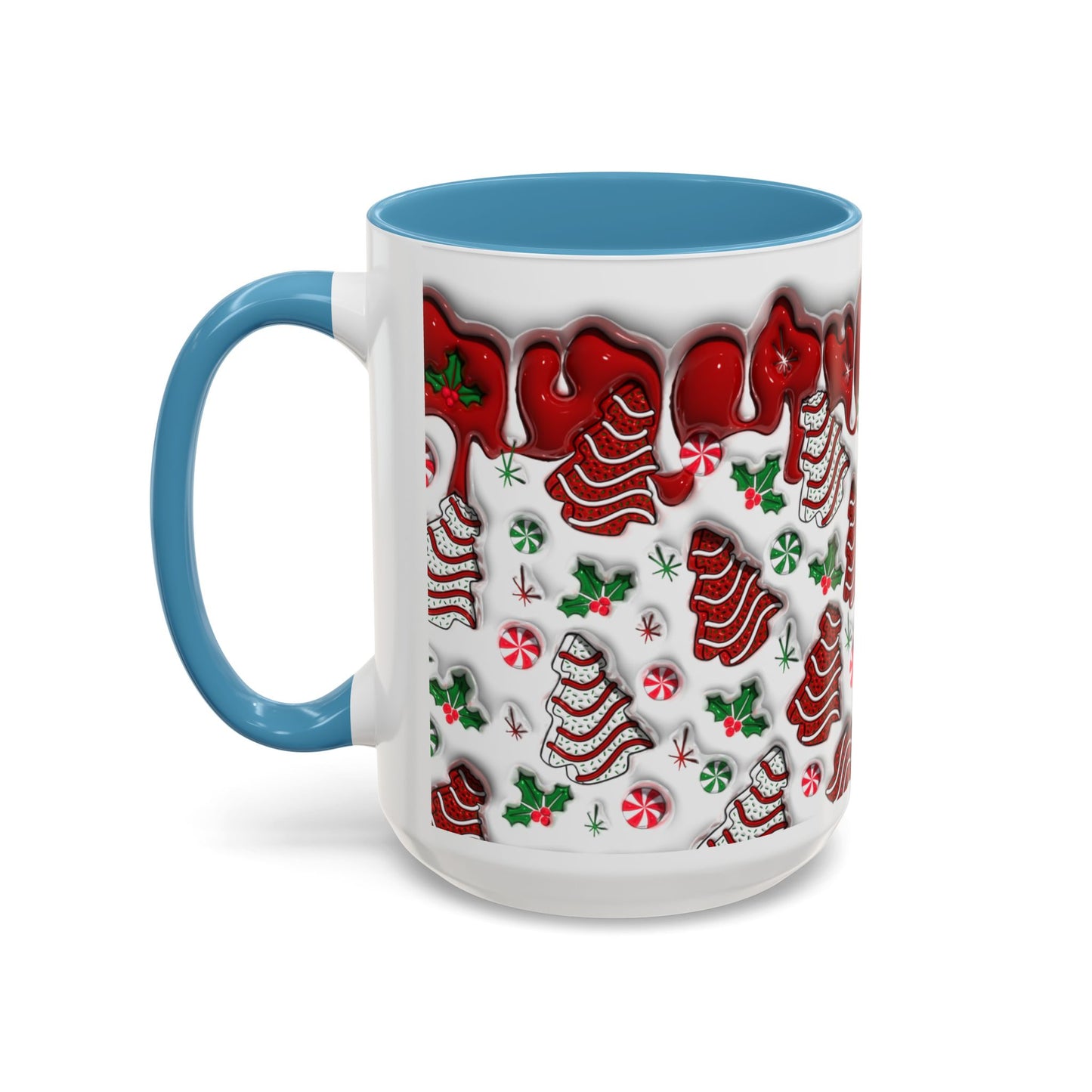 Christmas Accent Coffee Mug (11, 15oz)