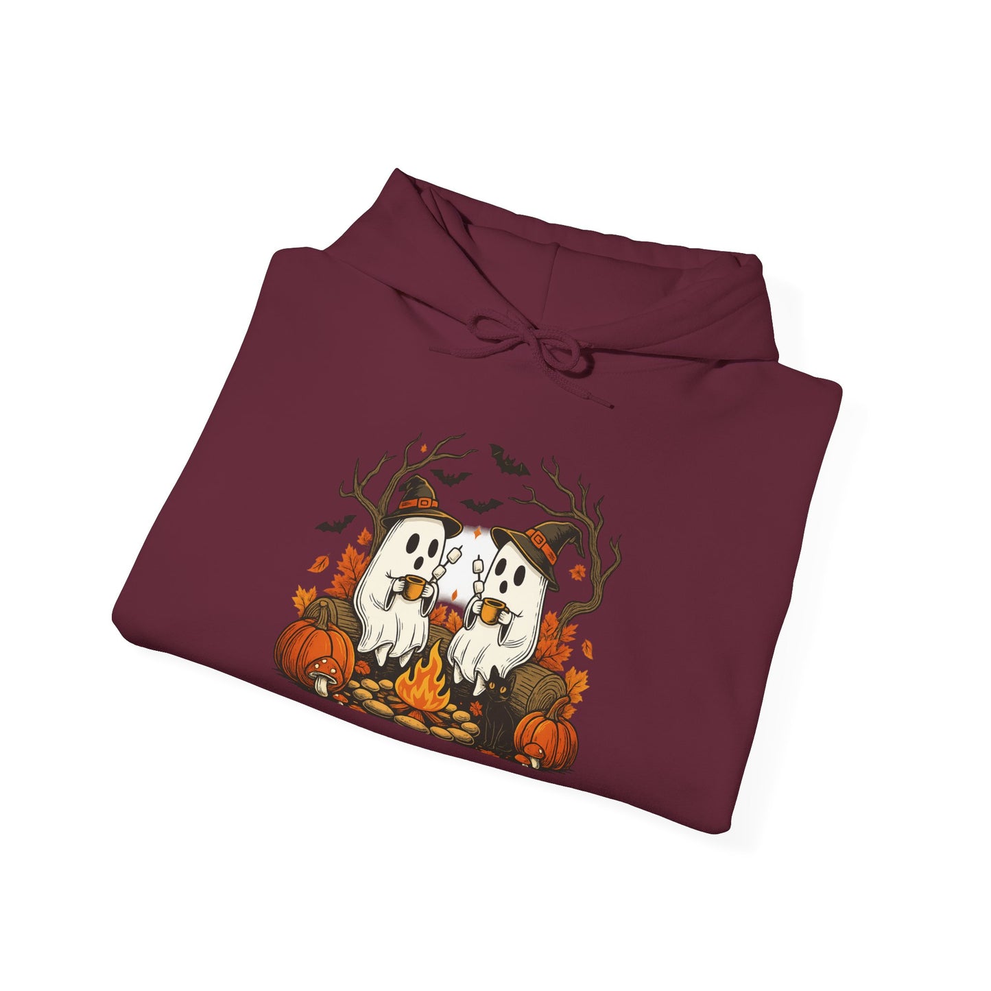 Cozy Halloween Hoodie, Unisex Hooded Hoodie, Fall Outfit, Pumpkin Patch Hoodie, Halloween Gift, Spooky Season Apparel