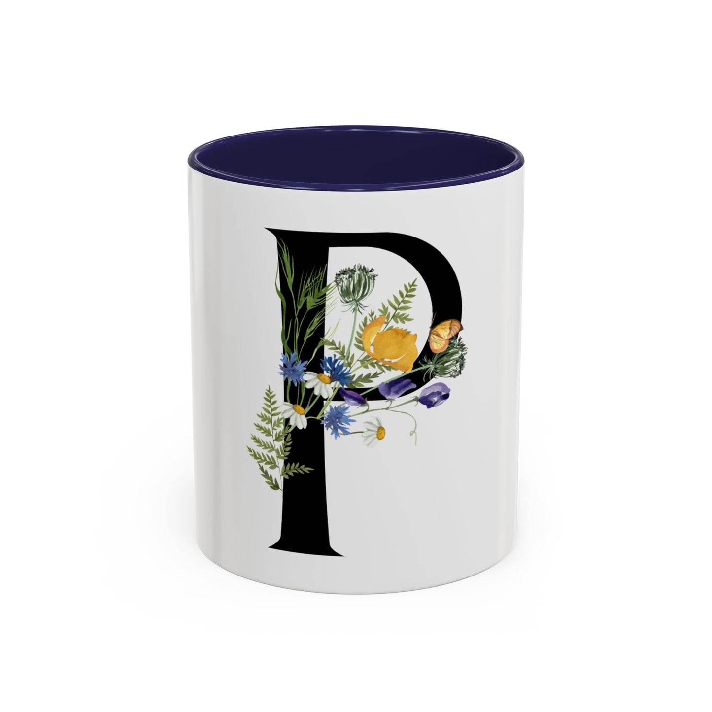 Alphabet Letter Accent Coffee Mug