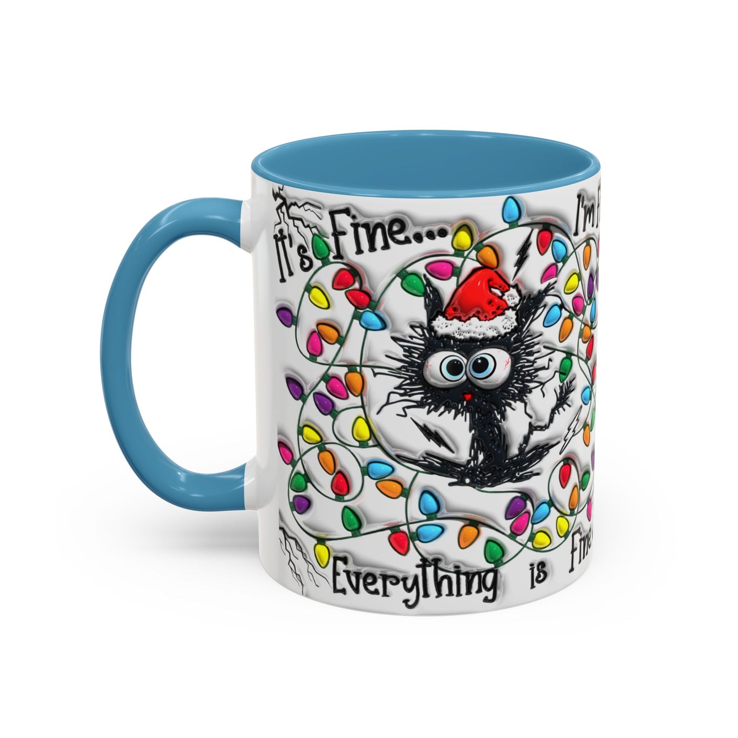 Christmas Accent Coffee Mug (11, 15oz)