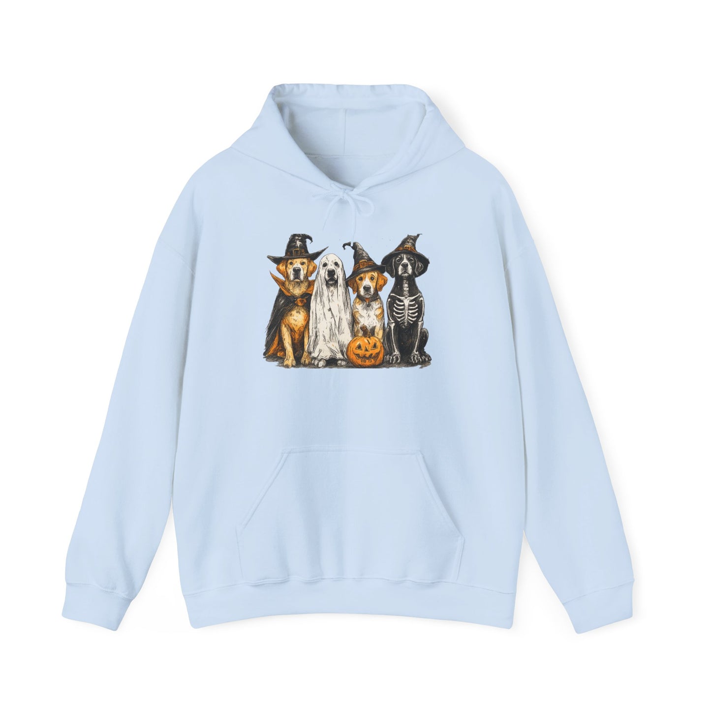Halloween Pet Lover Hoodie, Unisex Hoodie, Cute Dog Hoodie, Cozy Halloween Apparel, Animal Lover Gift