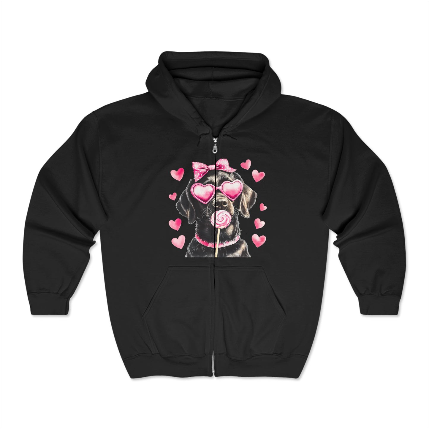 Valentines Unisex Heavy Blend™ Full Zip Hoodies