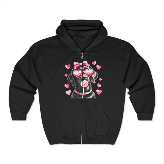 Valentines Unisex Heavy Blend™ Full Zip Hoodies