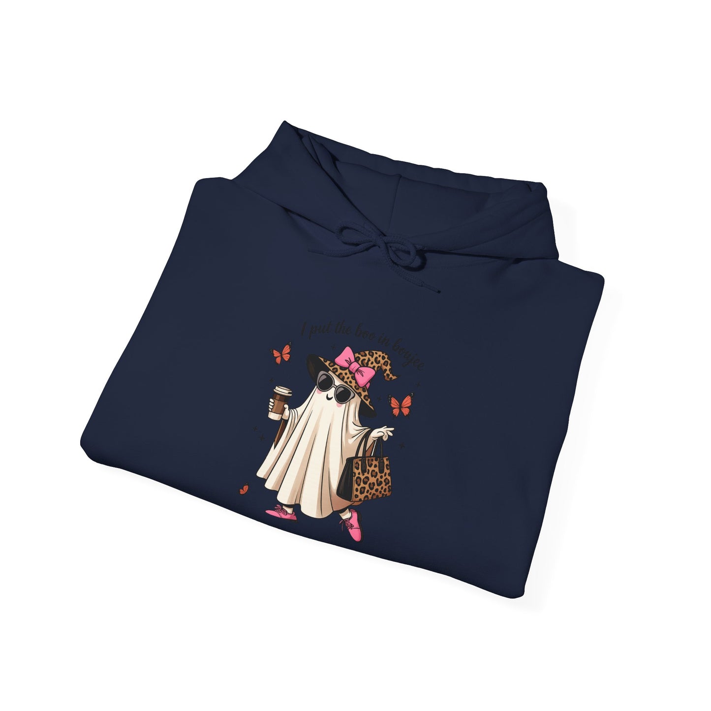 Fashionable Fun Hoodie with Butterfly Print – Perfect for Casual Wear, Gifts, Spring Outfits, Art Lovers, Cozy Days