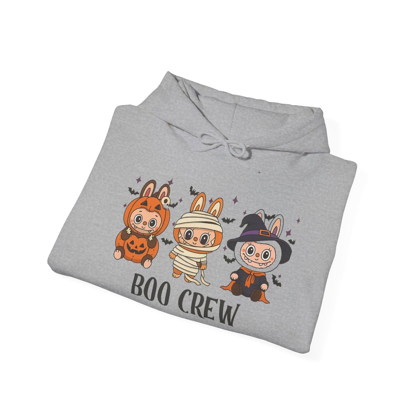 Boo Crew Halloween Unisex Hoodie, Cute Monster Costume, Spooky Vibes, Fall Fashion