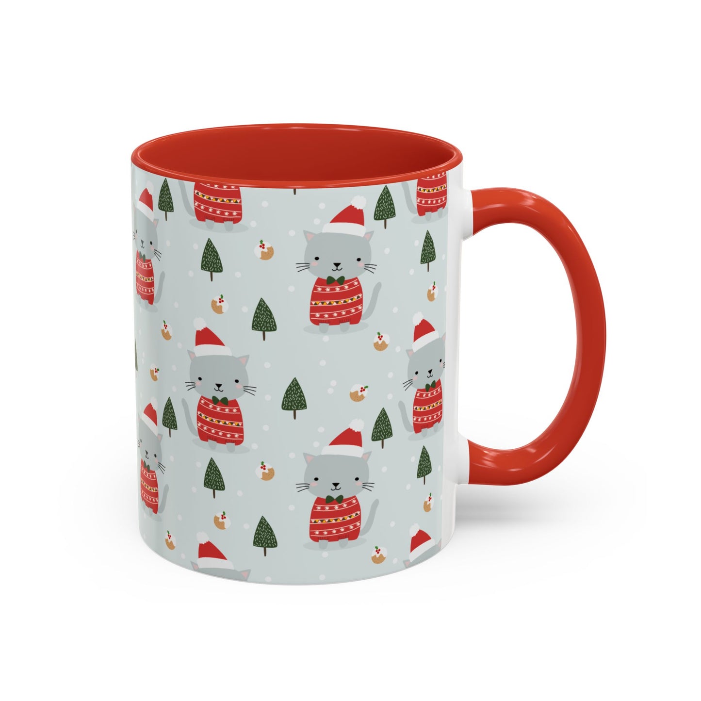 Christmas Accent Coffee Mug (11, 15oz)