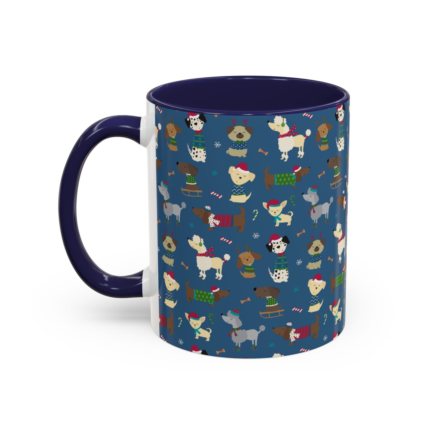 Christmas Accent Coffee Mug (11, 15oz)