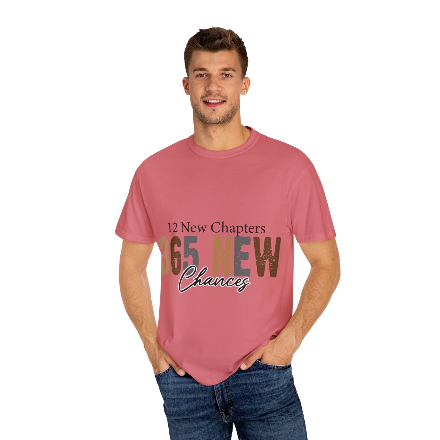 New Year Unisex Garment-Dyed T-shirt