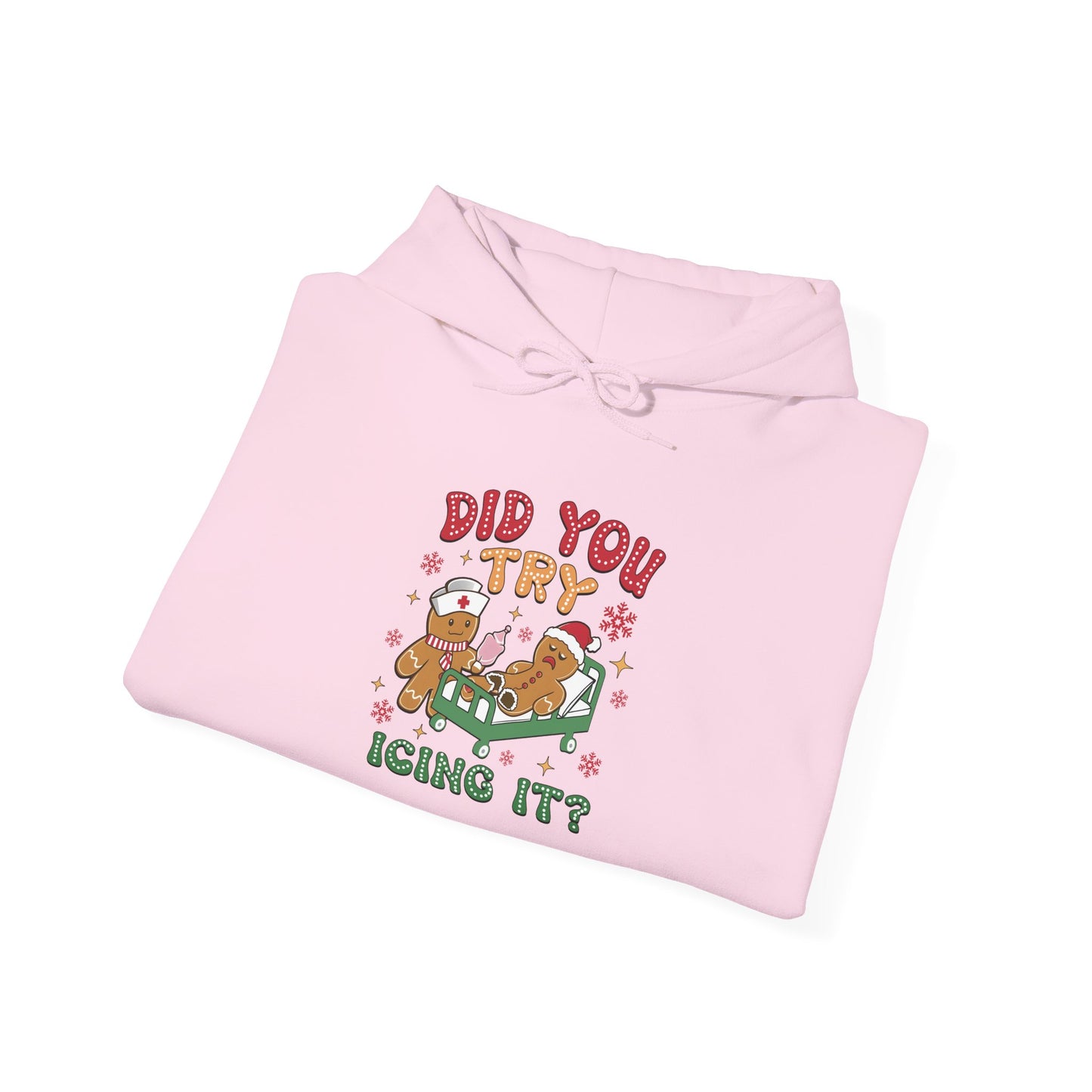 Funny Holiday Sweatshirt, Unisex Hoodie, Christmas Gift, Cozy Winter Apparel, Cute Sweatshirt for Friends, Comfortable Lounge Wear