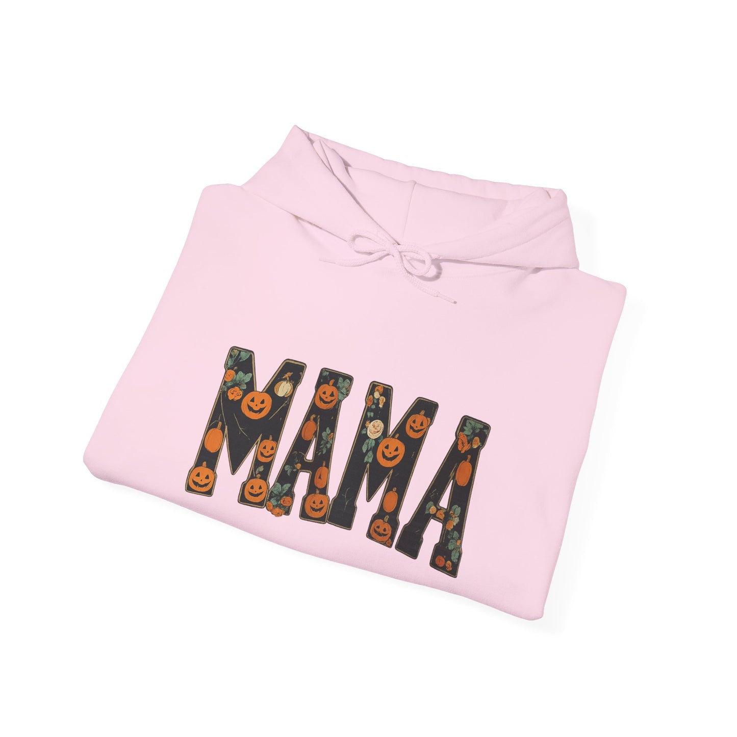 Mama Pumpkin Hooded Hoodie | Cozy Fall Apparel, Perfect for Gift Giving, Halloween, Family Gatherings, Autumn Fashion