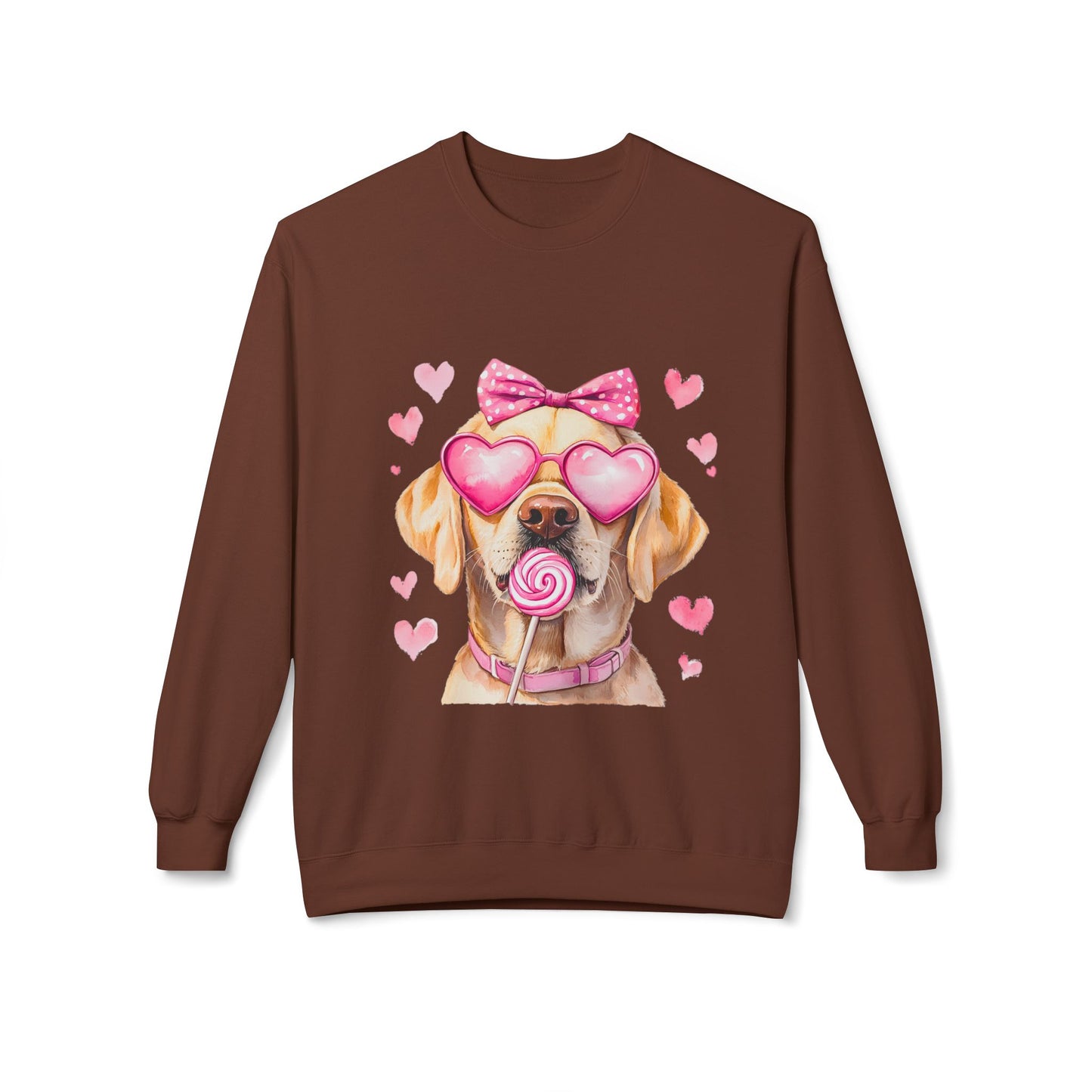 Valentines Unisex Midweight Softstyle Fleece Crewneck Sweatshirt