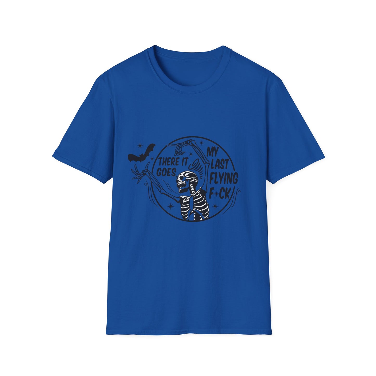 Funny Graphic Tee, There It Goes My Last Flying F*ck Shirt, Casual Wear, Gift for Friends, Relaxed Style, Humor Apparel