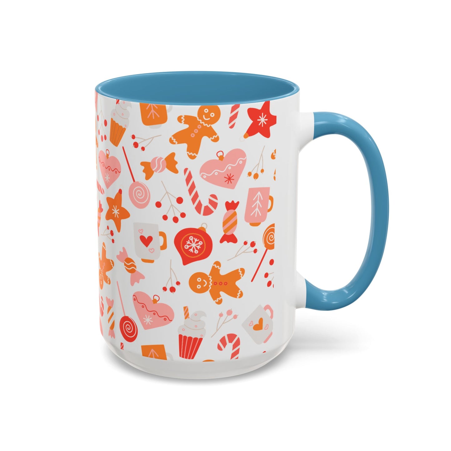 Christmas Accent Coffee Mug (11, 15oz)
