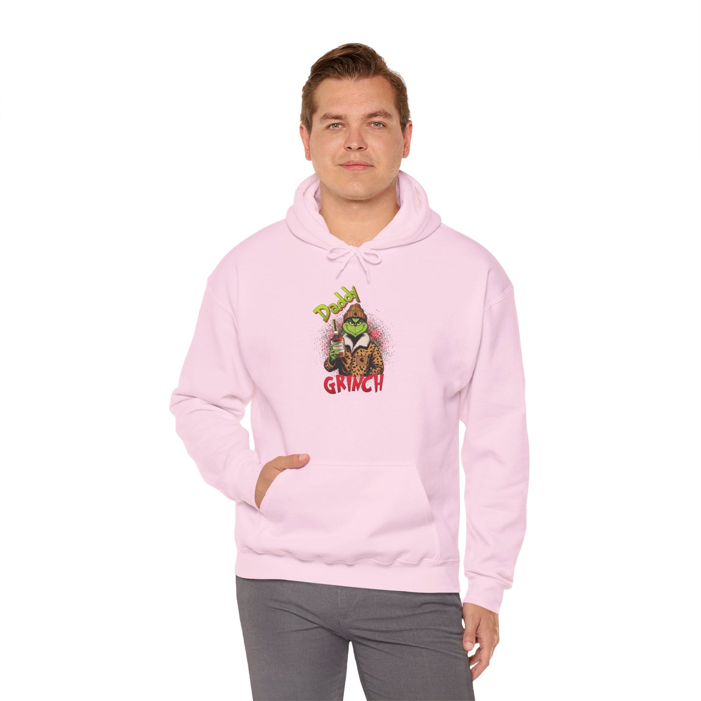 Festive Grinch Hoodie, Holiday Sweatshirt, Christmas Apparel, Cozy Gift, Winter Fashion, Fun Holiday Wear