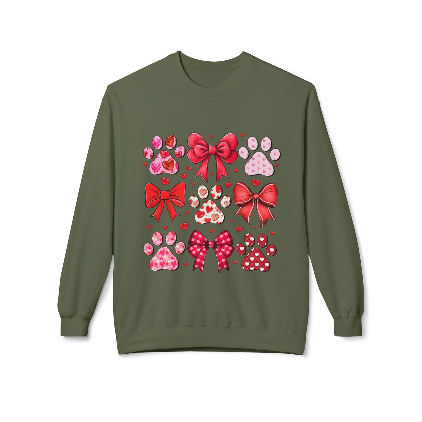 Valentines Unisex Midweight Softstyle Fleece Crewneck Sweatshirt