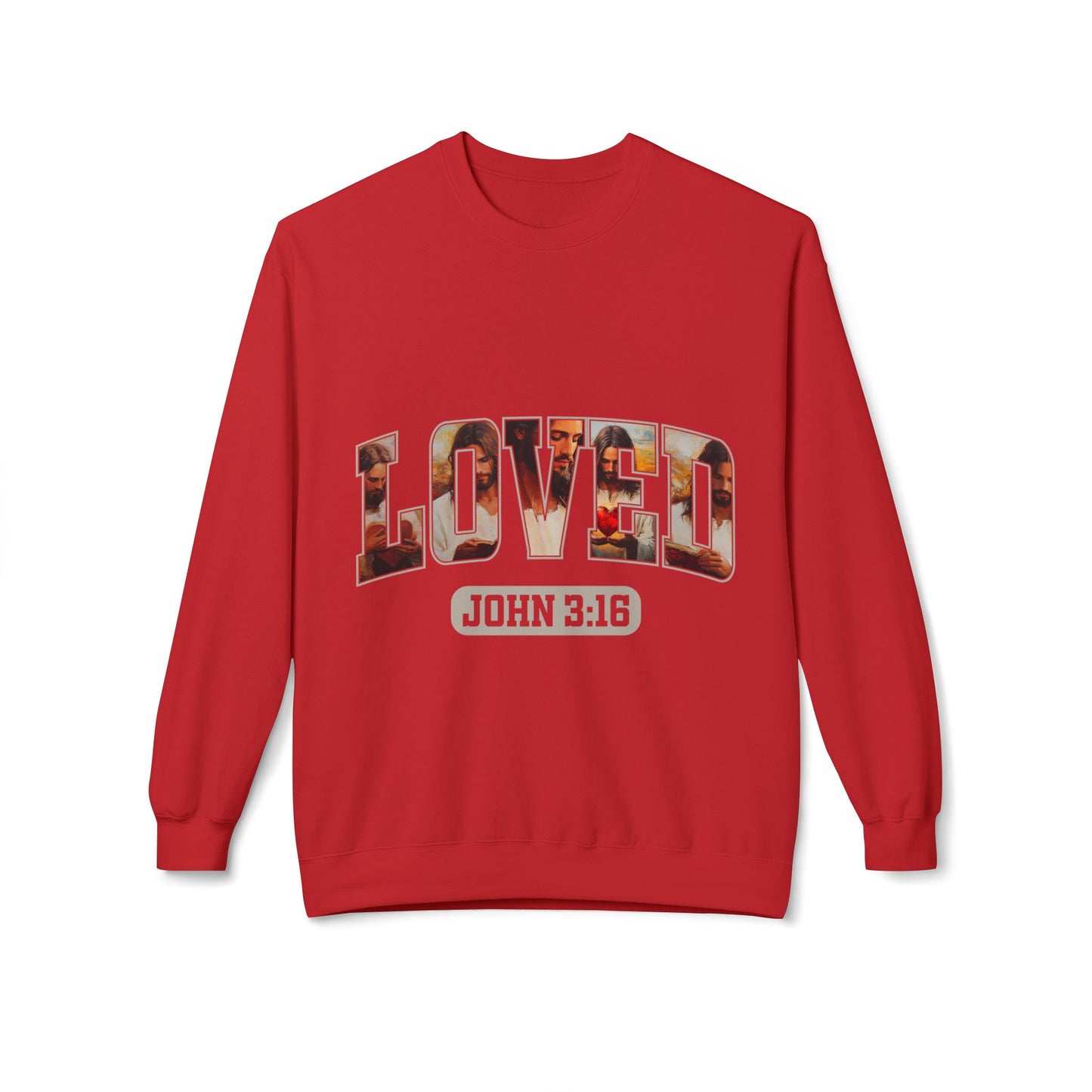 Valentines Unisex Midweight Softstyle Fleece Crewneck Sweatshirt