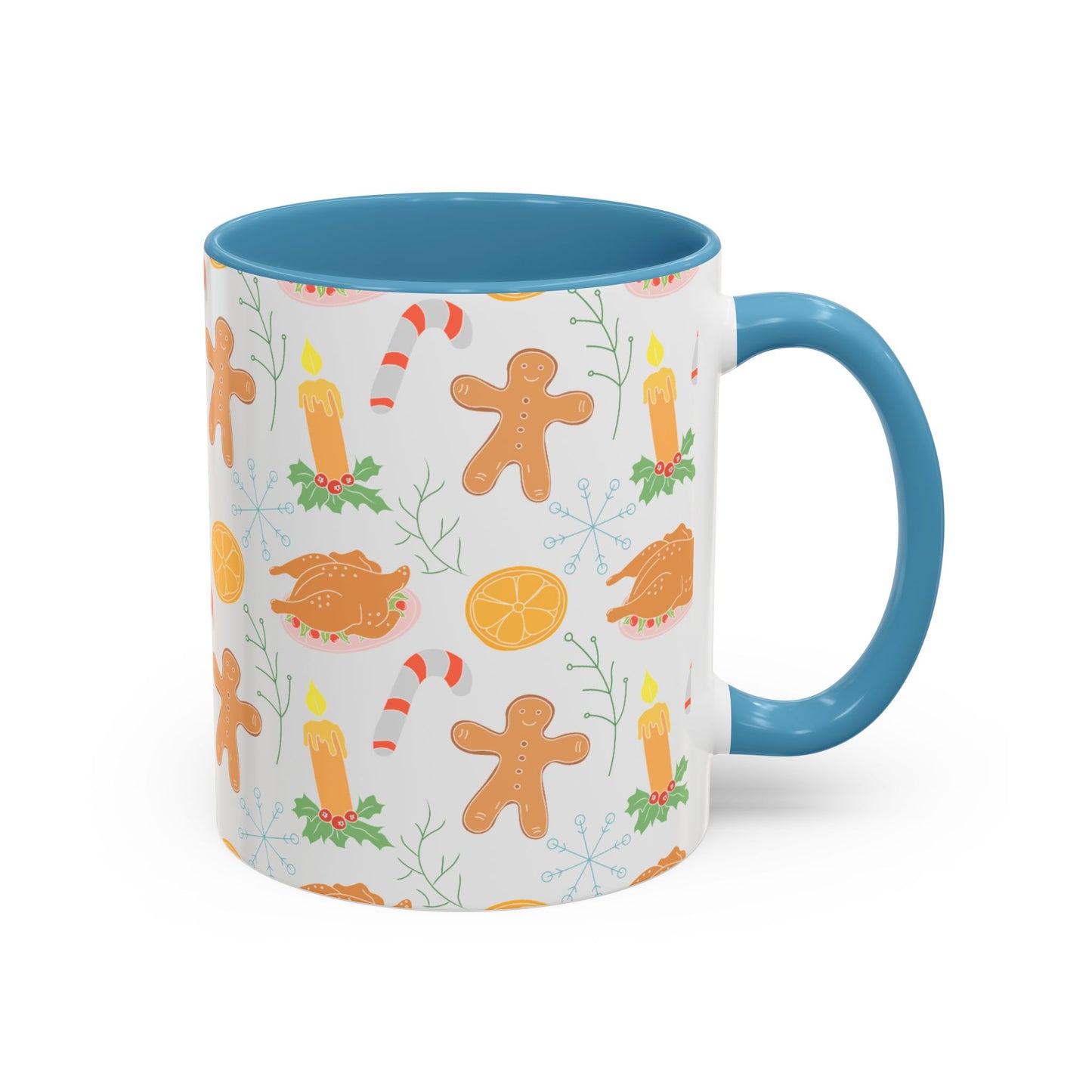 Christmas Accent Coffee Mug (11, 15oz)