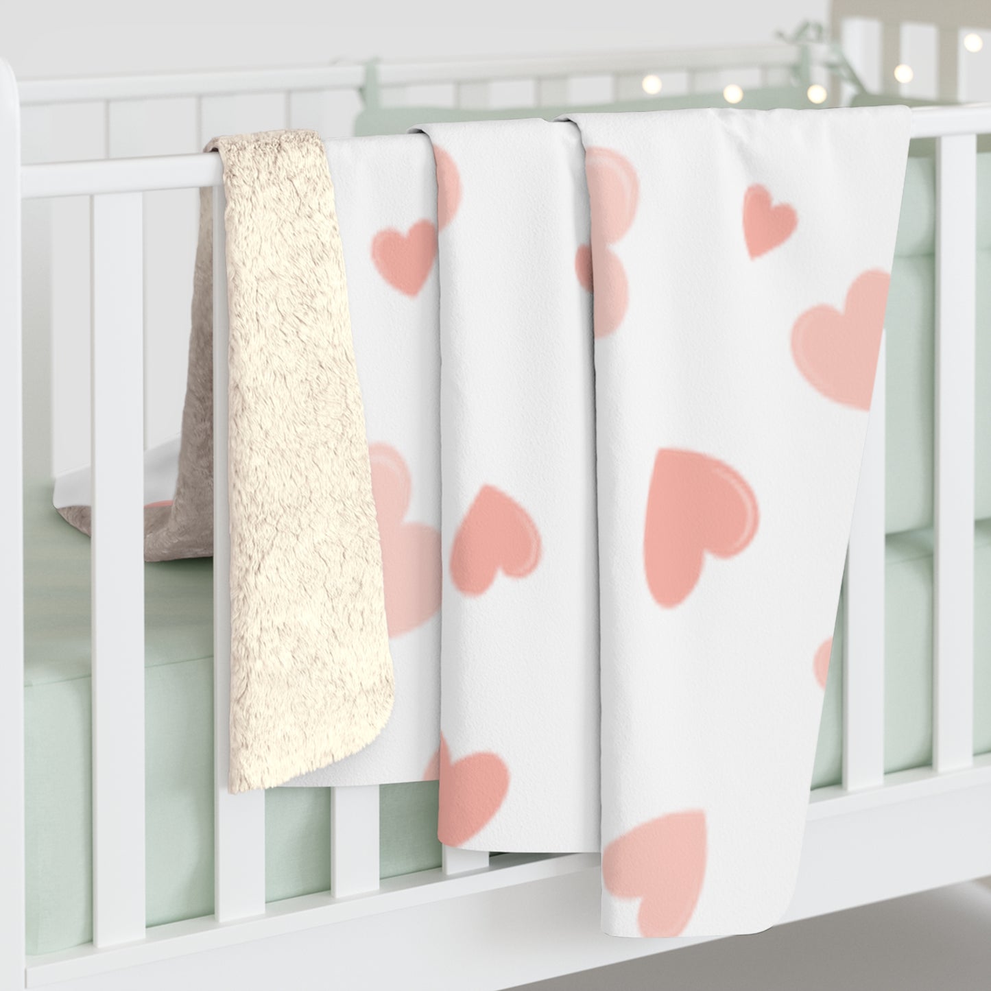 Valentines Sherpa Fleece Blanket