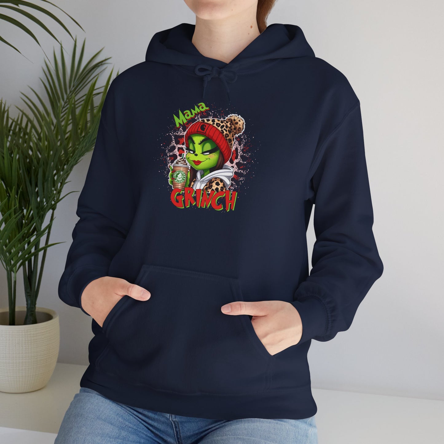 Grinch Holiday Hoodie, Unisex Sweatshirt for Christmas, Cozy Gift for Grinch Lovers, Festive Sweatshirt, Cute Winter Apparel