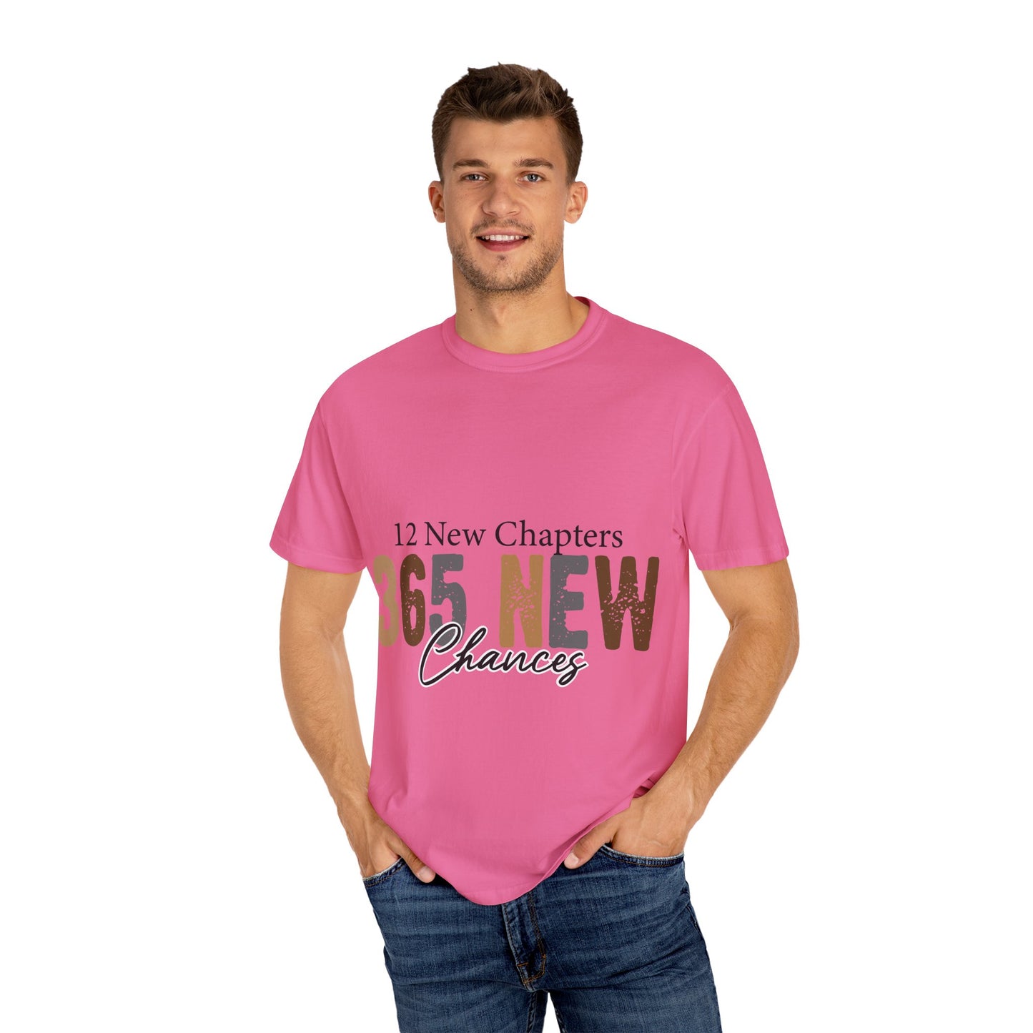 New Year Unisex Garment-Dyed T-shirt