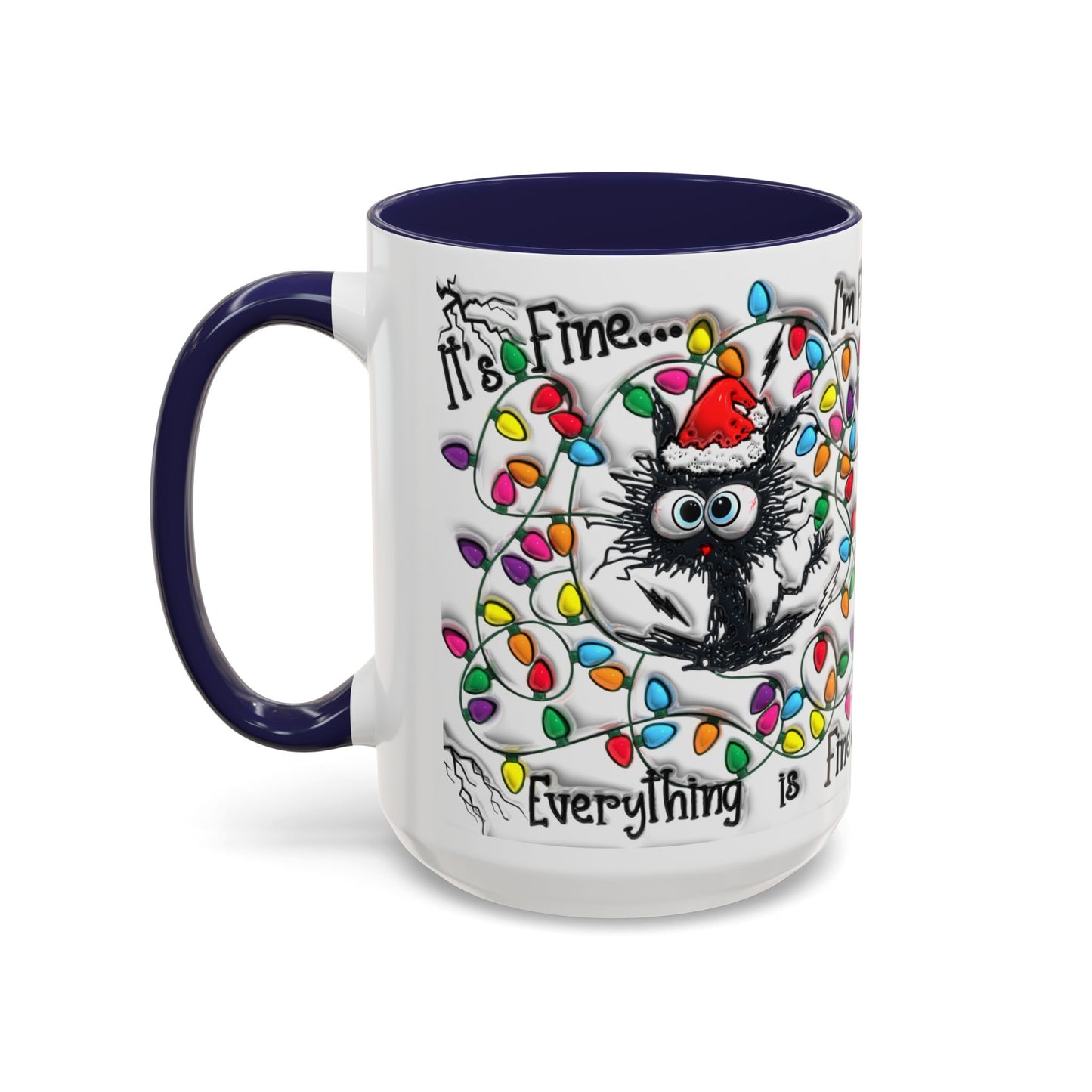 Christmas Accent Coffee Mug (11, 15oz)
