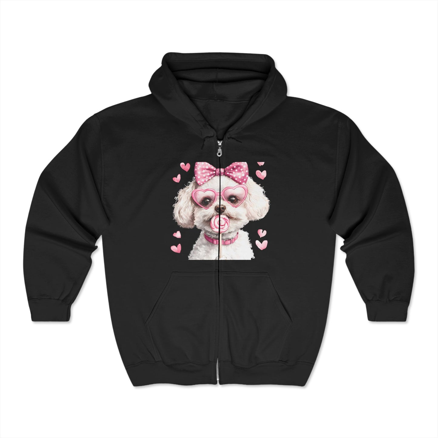 Valentines Unisex Heavy Blend™ Full Zip Hoodies