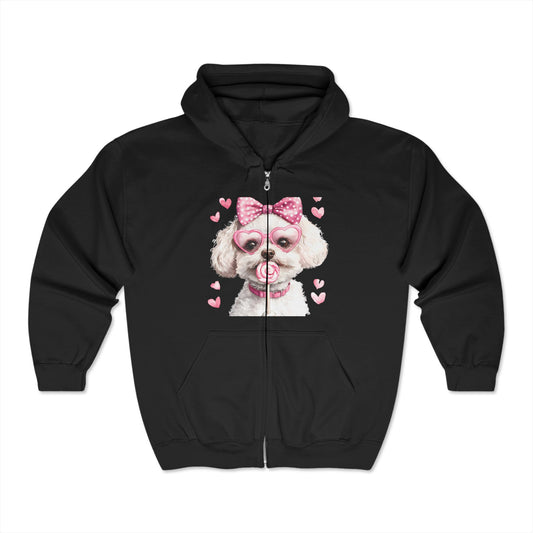 Valentines Unisex Heavy Blend™ Full Zip Hoodies
