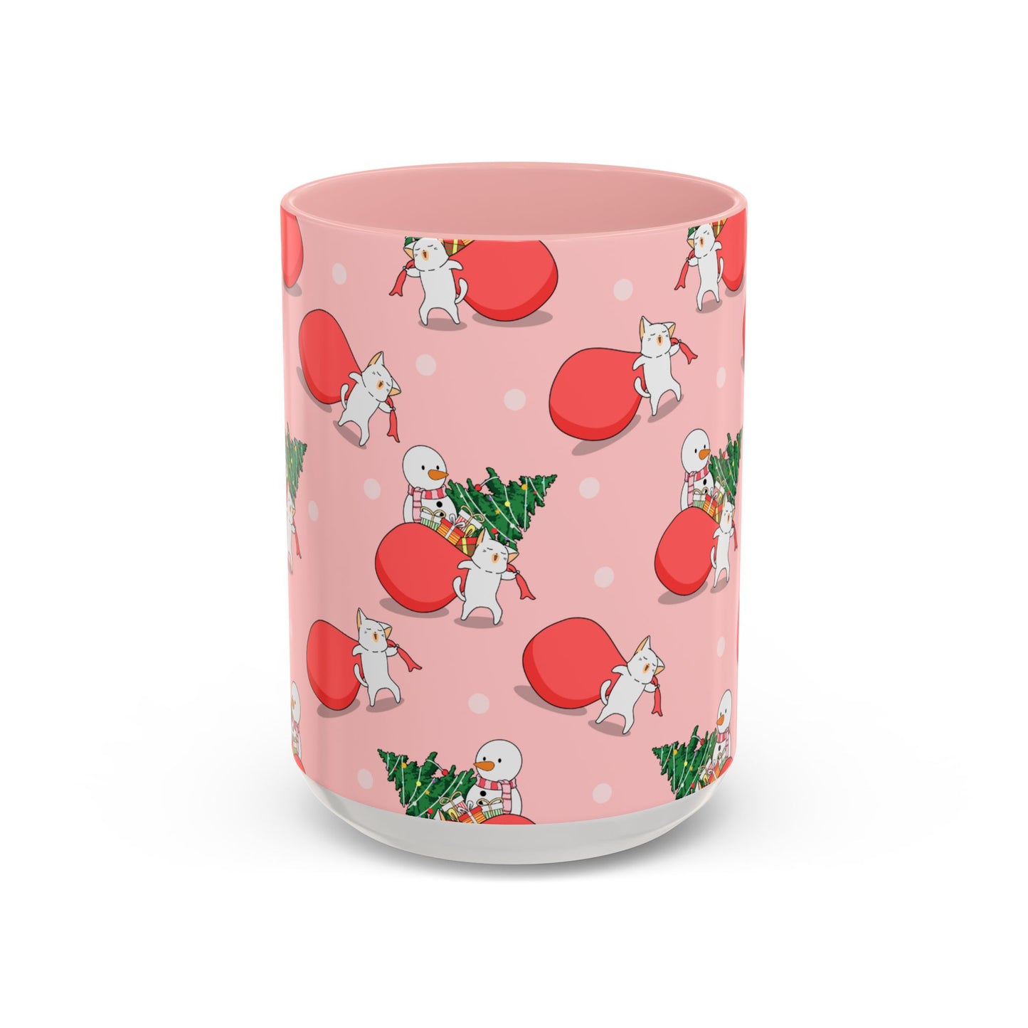 Christmas Accent Coffee Mug (11, 15oz)
