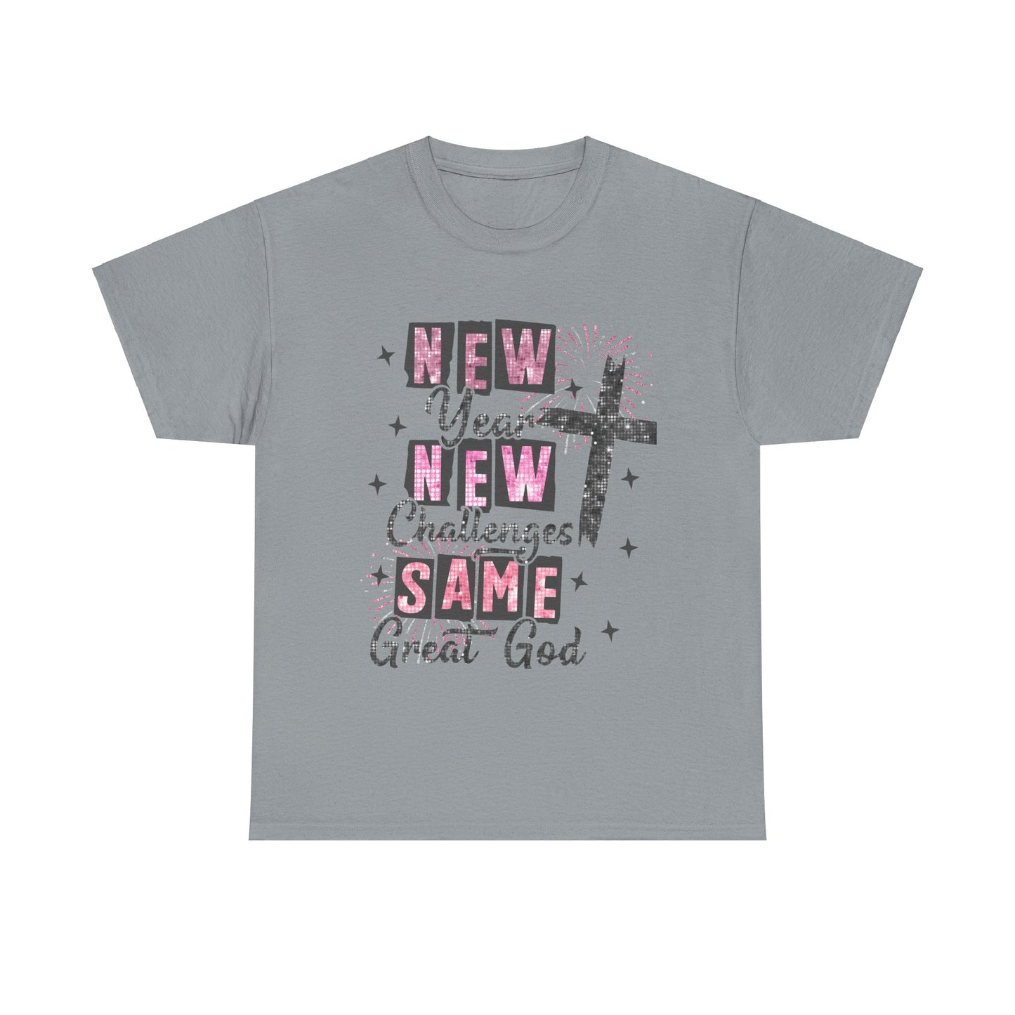 New Year Unisex Heavy Cotton Tee