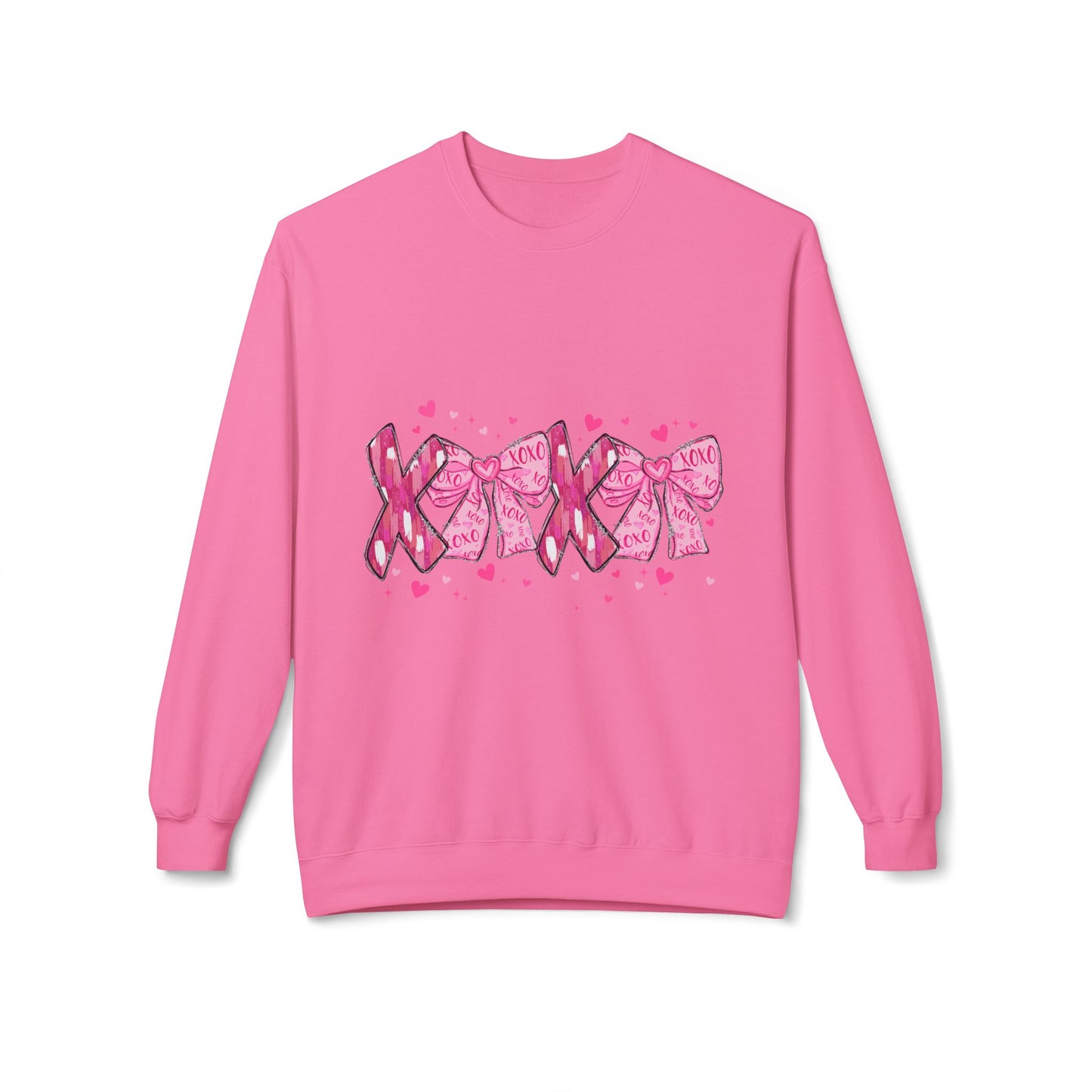 Valentines Unisex Midweight Softstyle Fleece Crewneck Sweatshirt