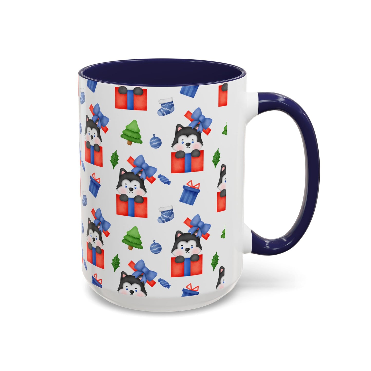 Christmas Accent Coffee Mug (11, 15oz)