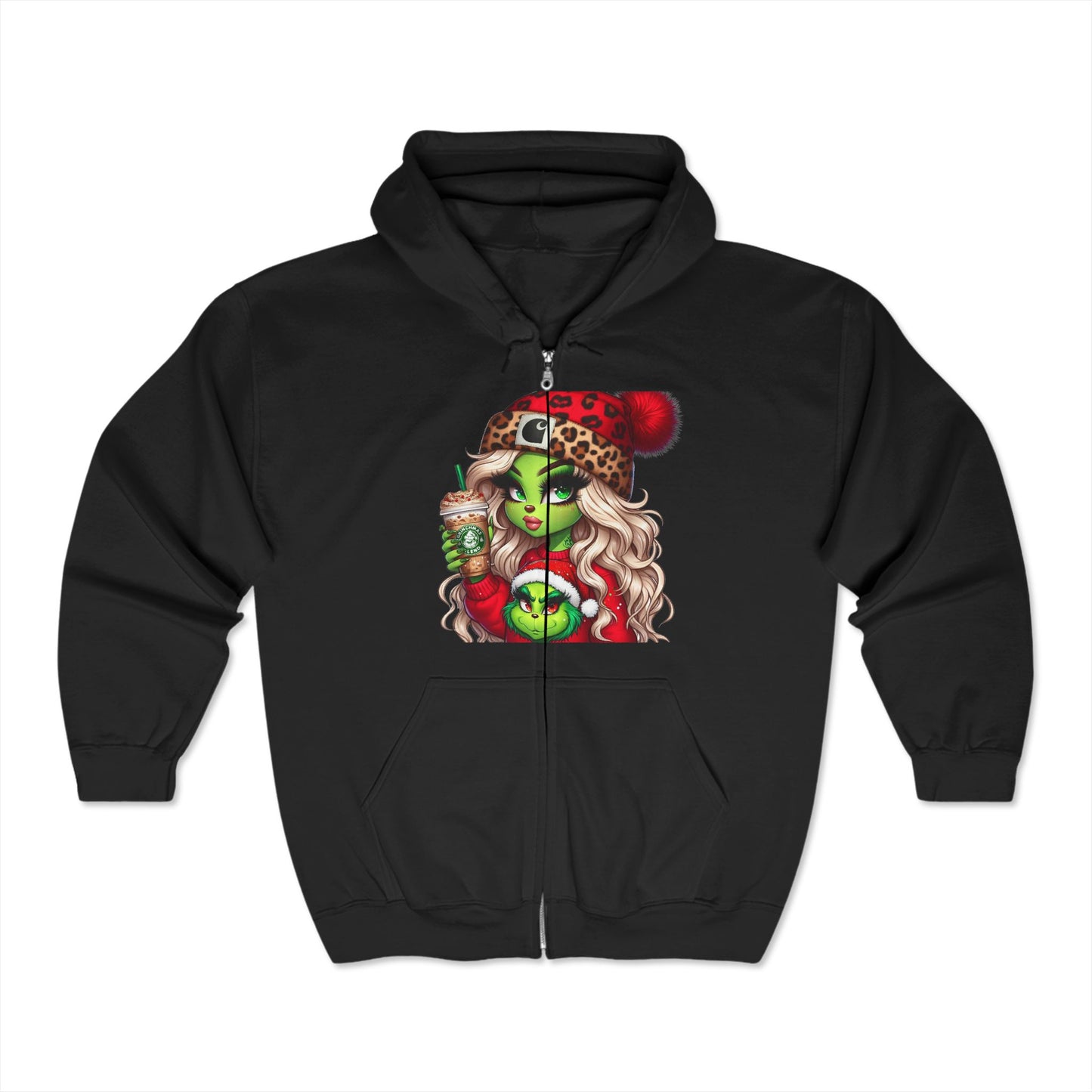 Christmas Unisex Heavy Blend™ Full Zip Hooded Sweatshirt