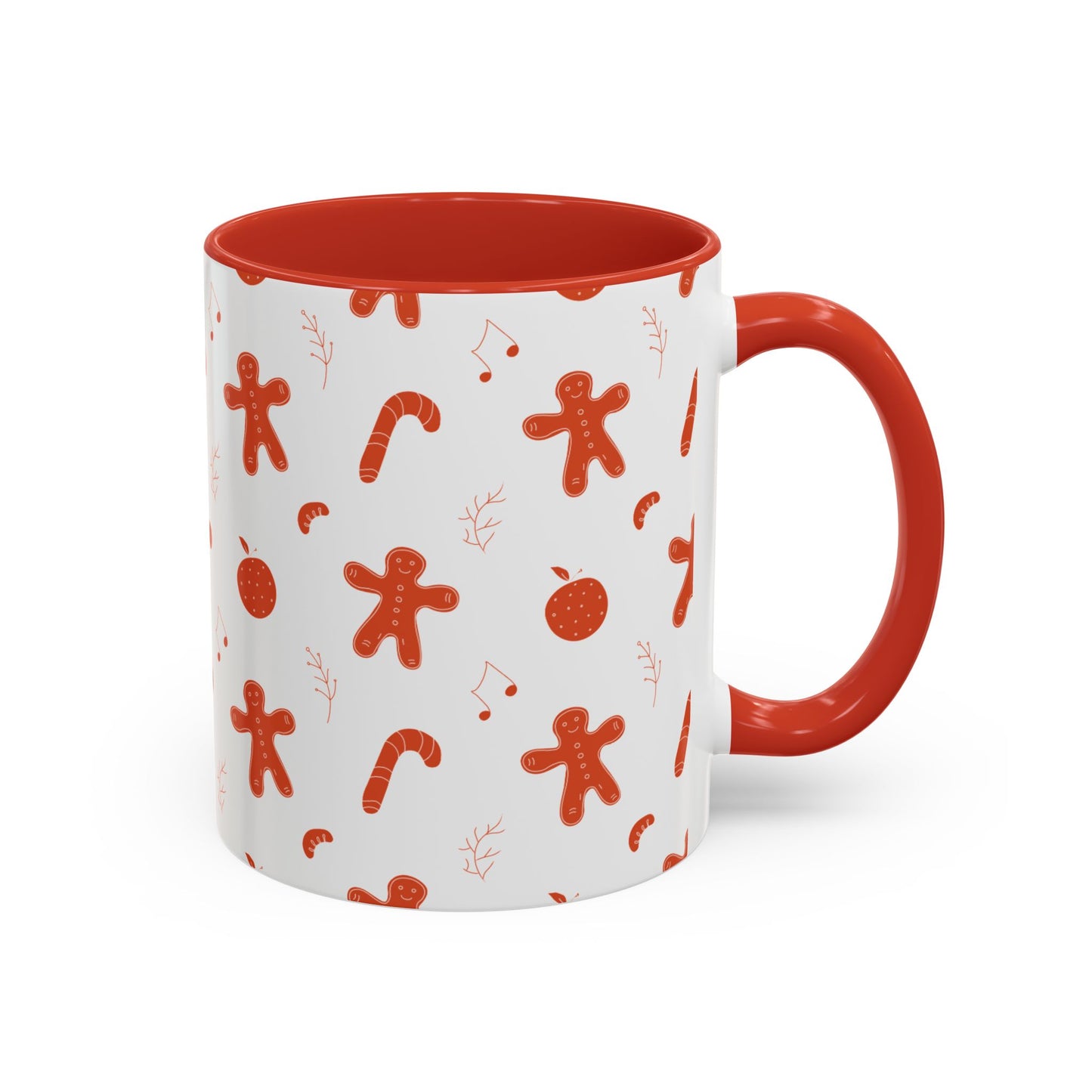 Christmas Accent Coffee Mug (11, 15oz)