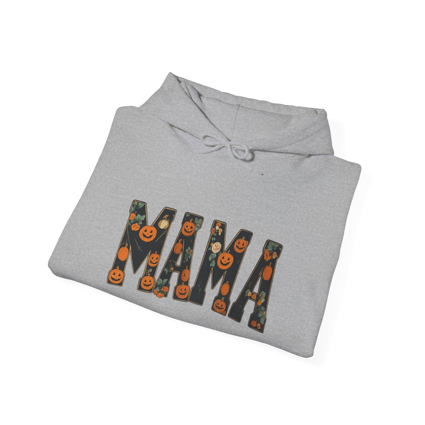 Mama Pumpkin Hooded Hoodie | Cozy Fall Apparel, Perfect for Gift Giving, Halloween, Family Gatherings, Autumn Fashion