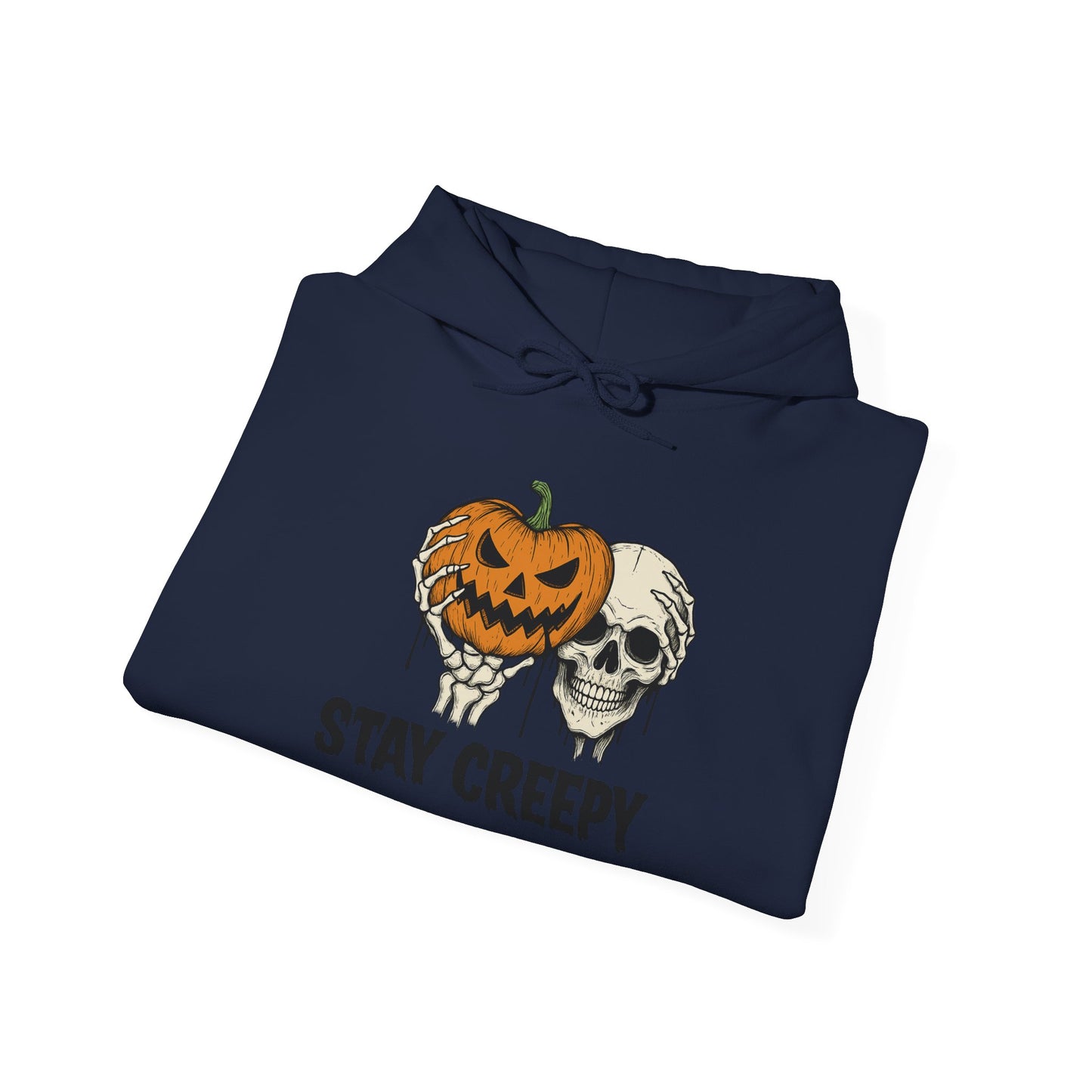 Unisex Creepy Hooded Hoodie | Halloween Hoodie, Fall Apparel, Spooky Gift, Cozy Hoodie for Autumn Celebrations