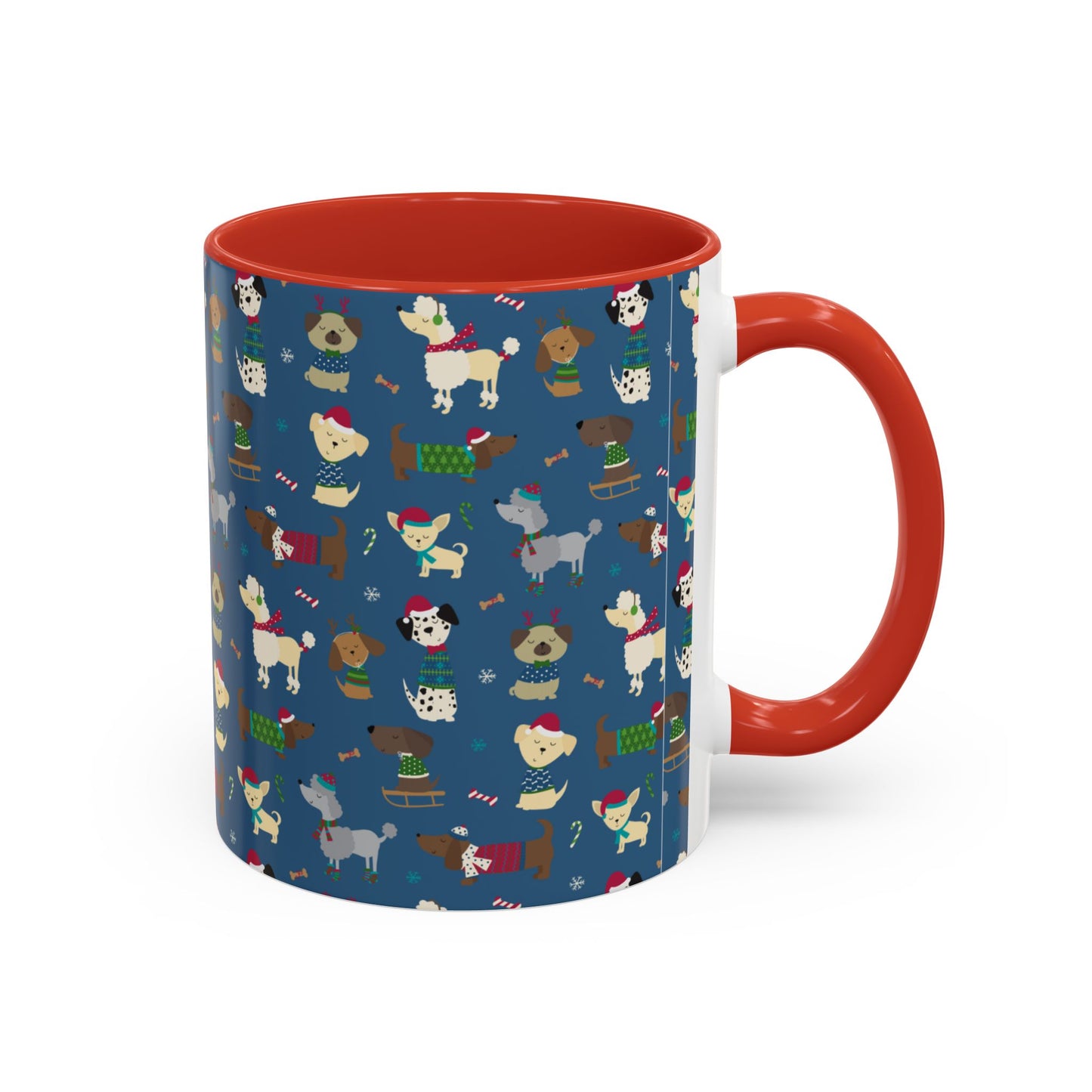 Christmas Accent Coffee Mug (11, 15oz)