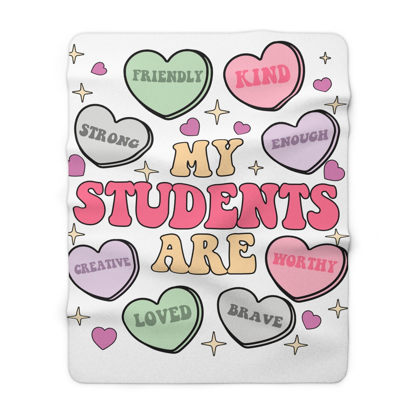 Valentines Sherpa Fleece Blanket