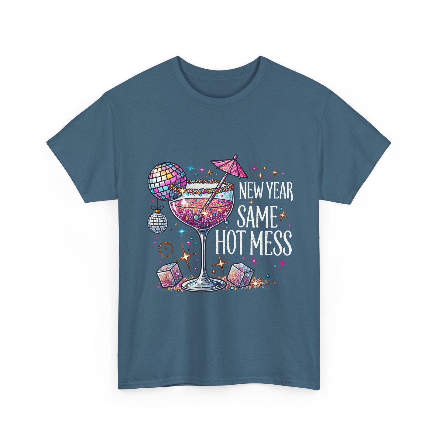 New Year Unisex Heavy Cotton Tee
