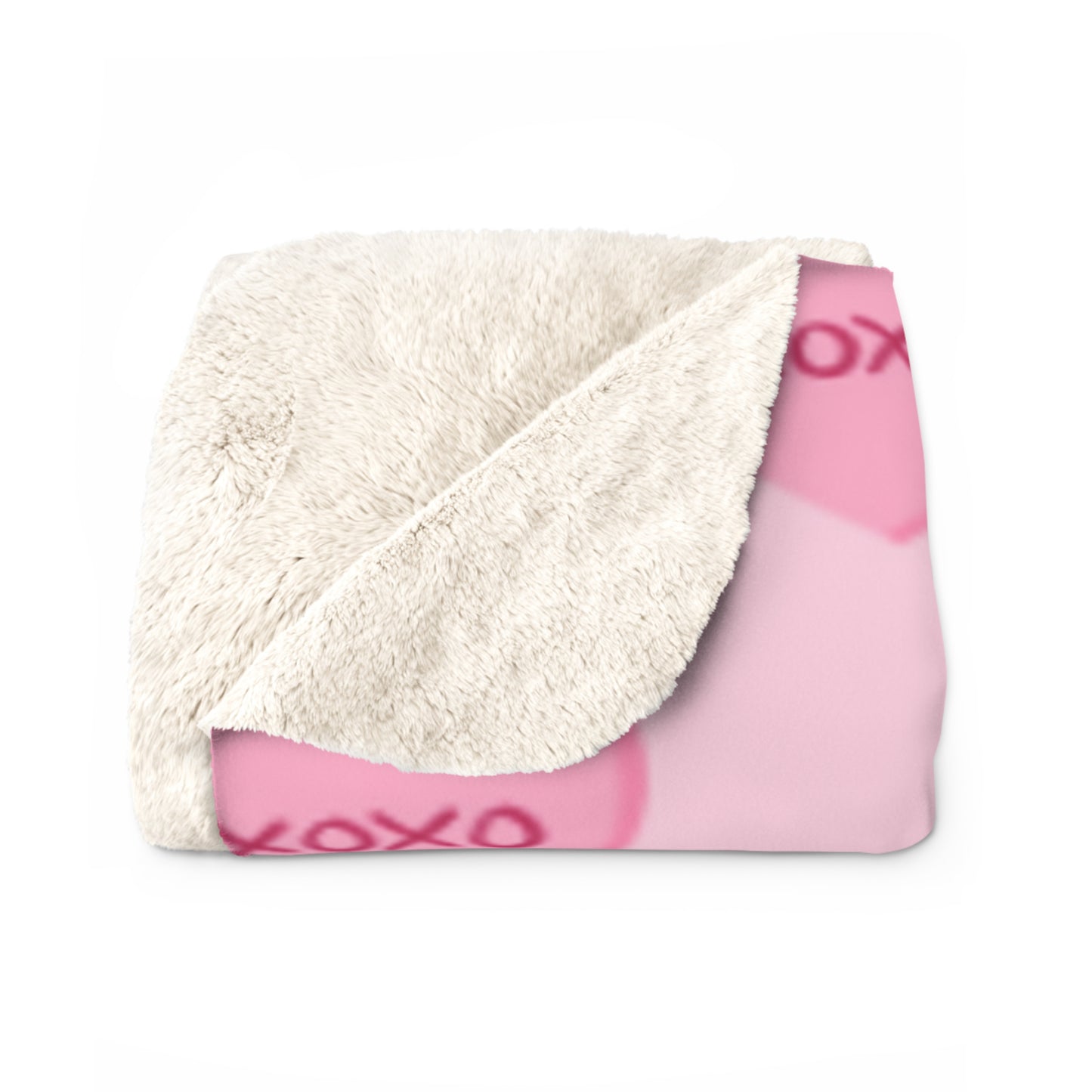 Valentines Sherpa Fleece Blanket