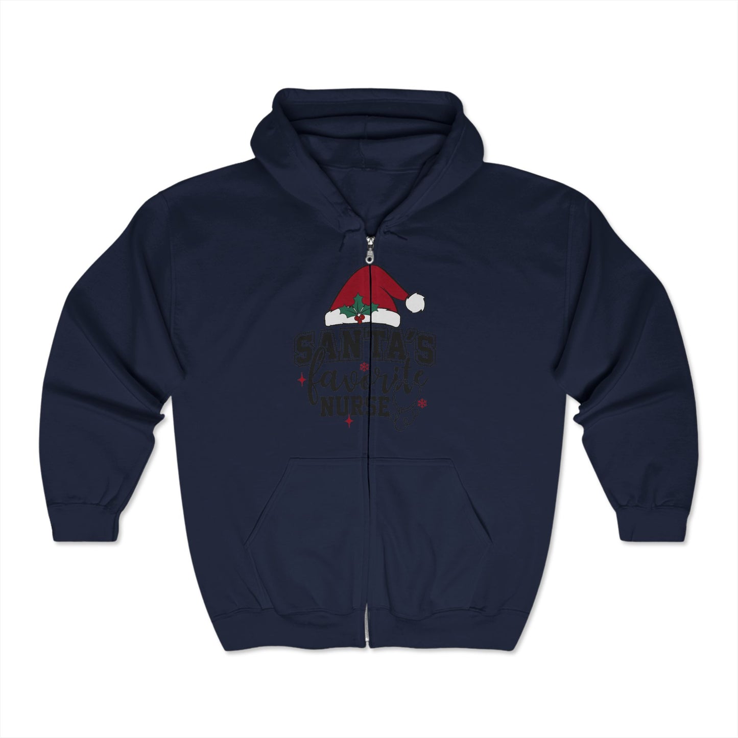 Christmas Unisex Heavy Blend™ Full Zip Hooded Sweatshirt