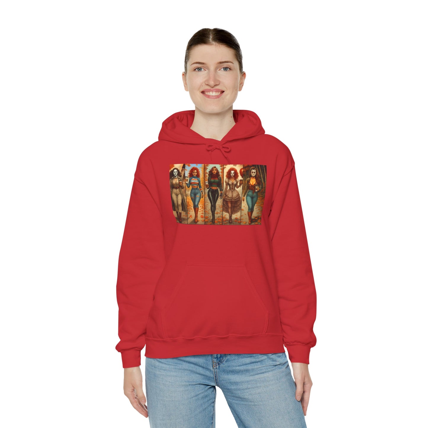 Vibrant Art Hooded Sweatshirt - Cozy Fashion, Perfect Gift, Casual Wear, Unisex Hoodie, Statement Piece