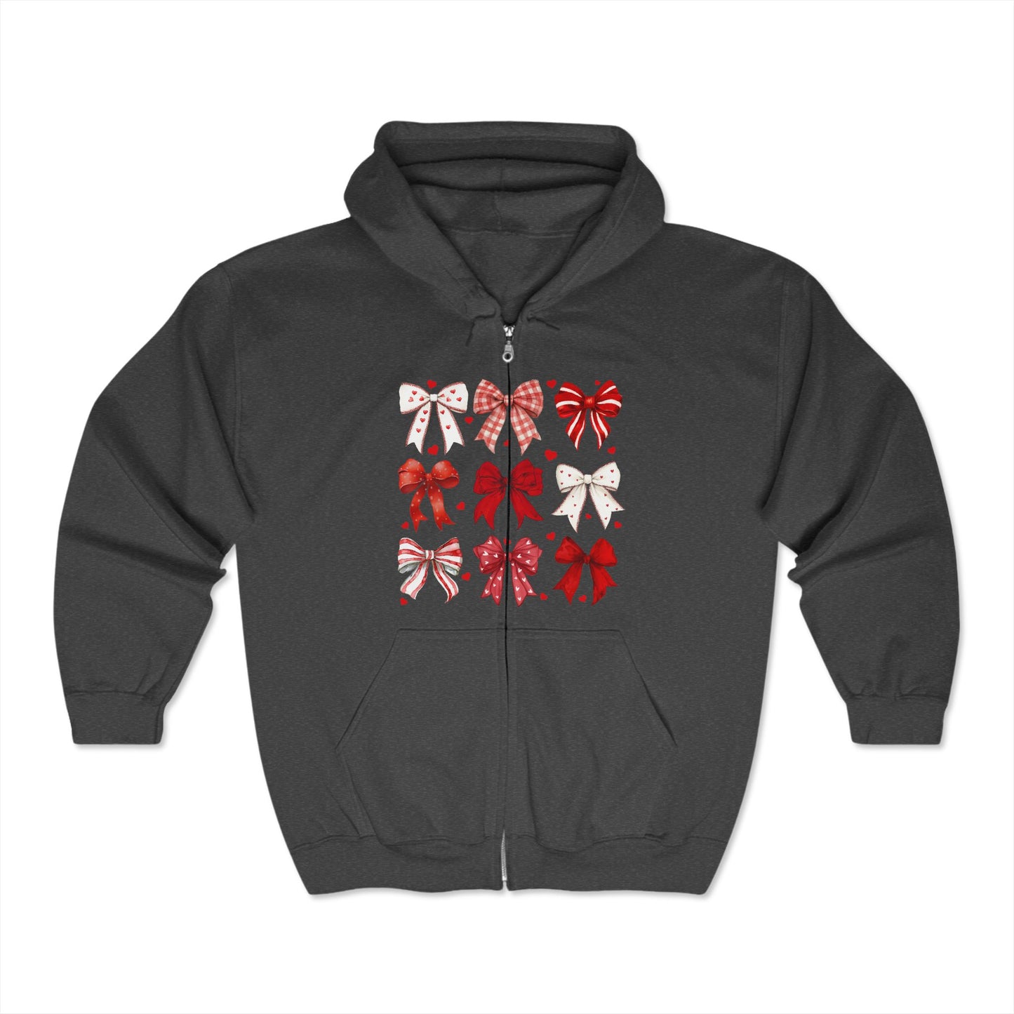 Valentines Unisex Heavy Blend™ Full Zip Hooded Sweatshirt