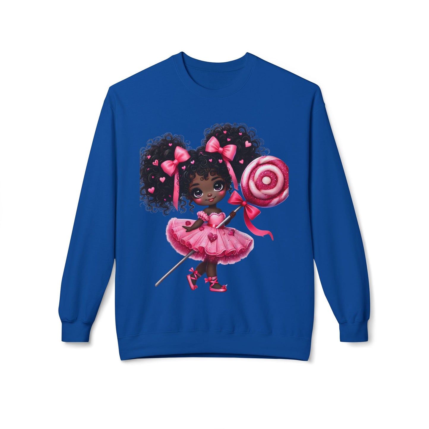 Valentines Unisex Midweight Softstyle Fleece Crewneck Sweatshirt