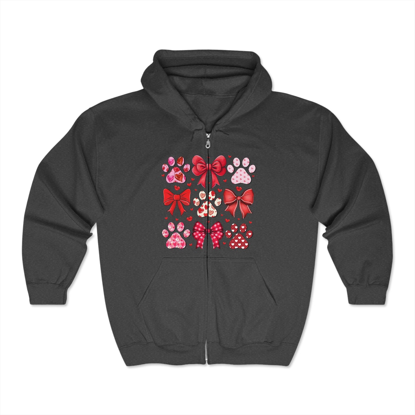 Valentines Unisex Heavy Blend™ Full Zip Hooded Sweatshirt